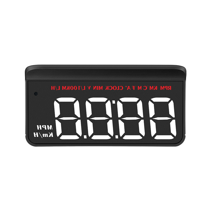 Car HD hud universal black projector 17 01