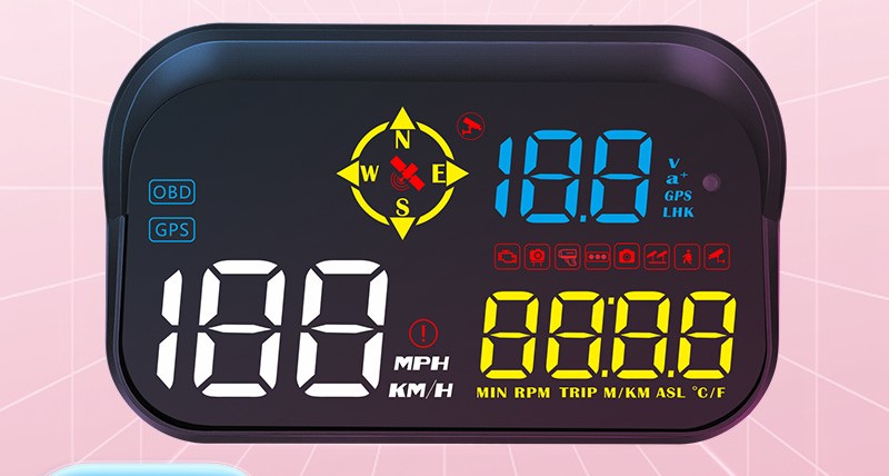 Driving computer speedometer smart display 19