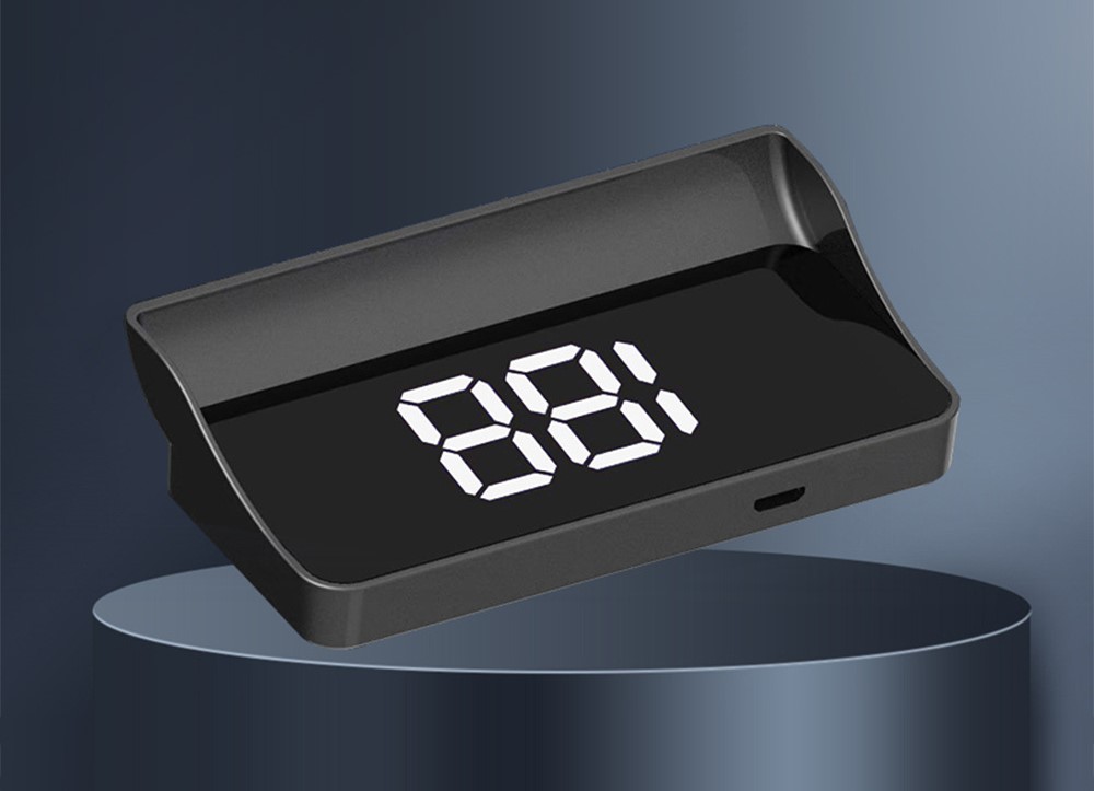 Heads-up display GPS speedometer speed display 1