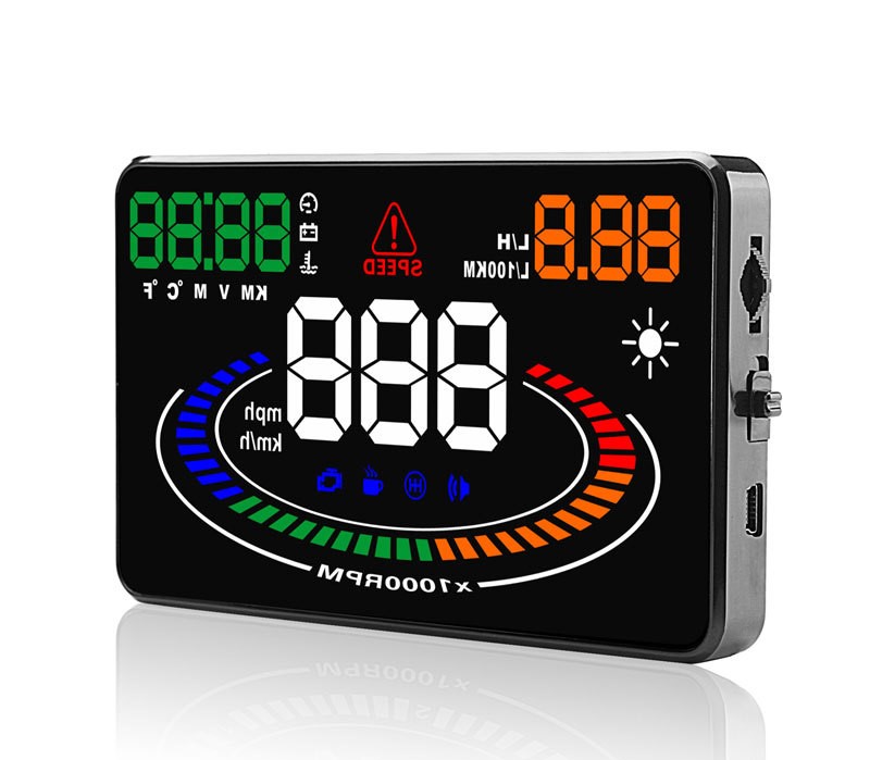 OBD car data HD head-up display 15 02
