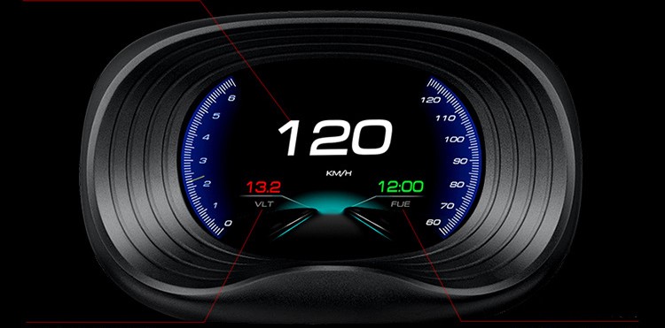 Car display universal OBD projector with electronic dog 22