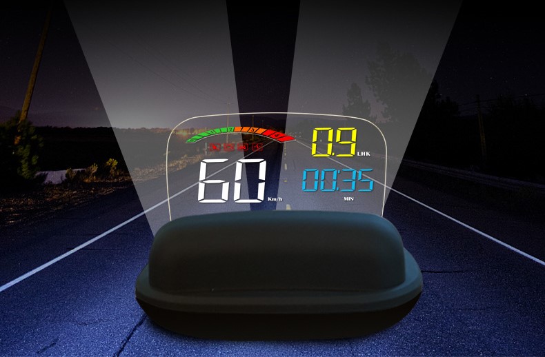 Car HD portable speedometer projector head up display 33