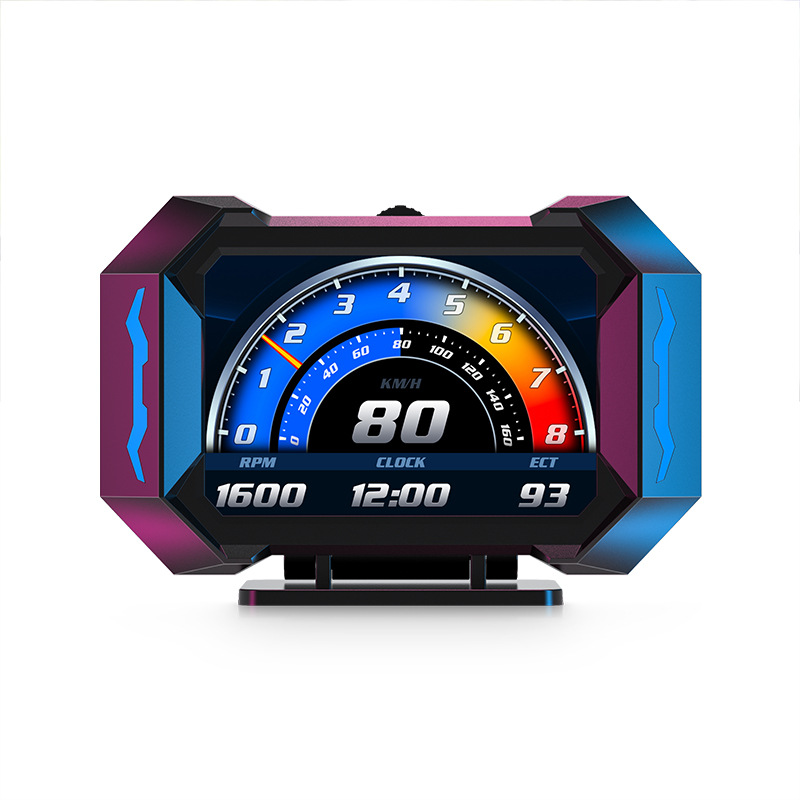 Car head-up display LCD multi-function slope meter 21 01