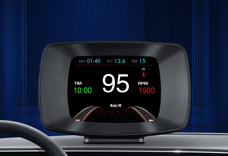 Car multi-function LCD instrument HD 24