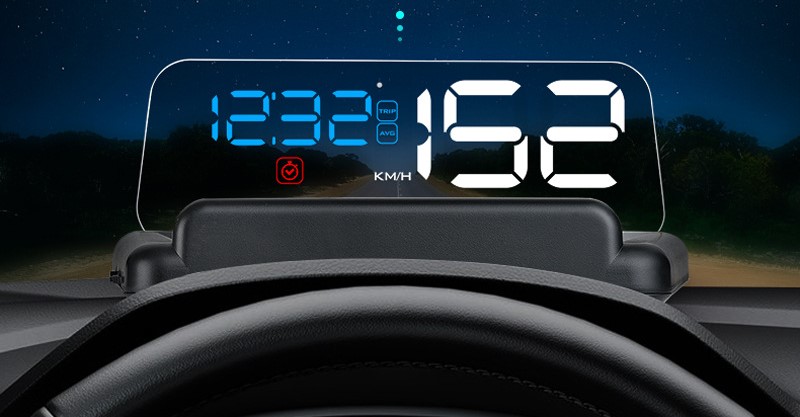 Portable car display without ghosting 38