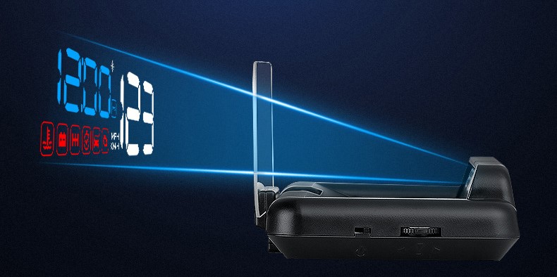 Portable car display without ghosting 38