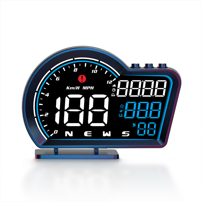 Car GPS head-up display car universal speedometer 43