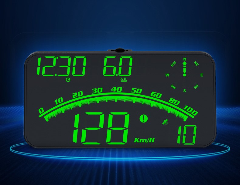 Car speedometer speed alarm digital clock odometer 41