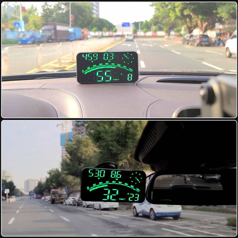 Car speedometer speed alarm digital clock odometer 41