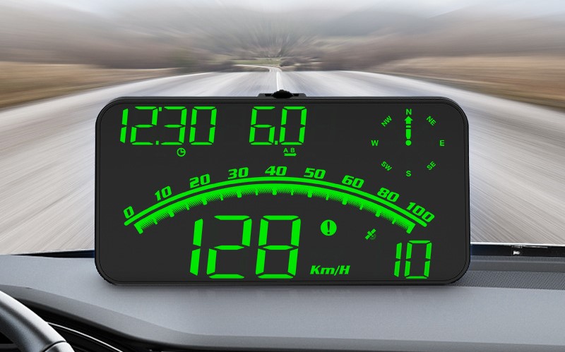 Car speedometer speed alarm digital clock odometer 41 02