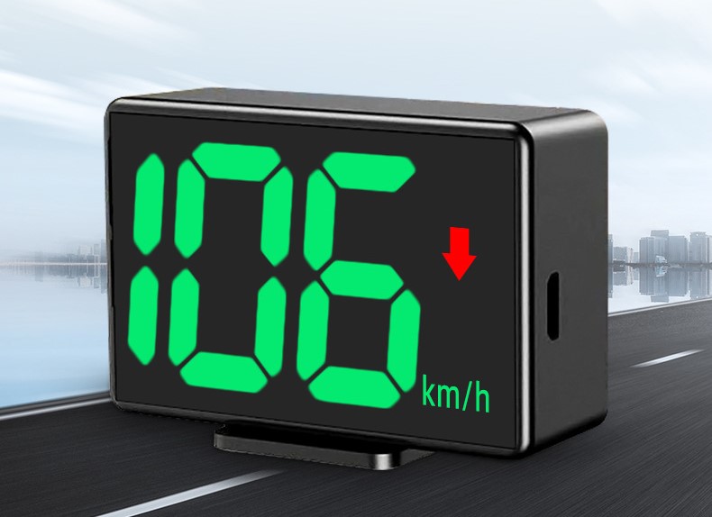 Speed ​​​​detecting electronic dog warning car universal 44 02