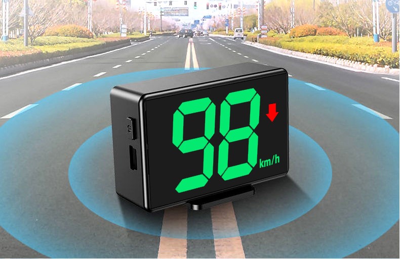 Speed ​​​​detecting electronic dog warning car universal 44