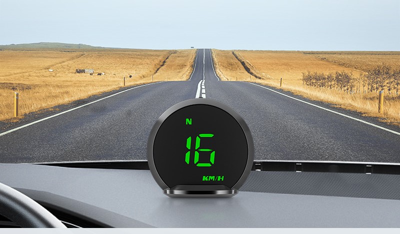 Universal speedometer digital clock HD head up display 42