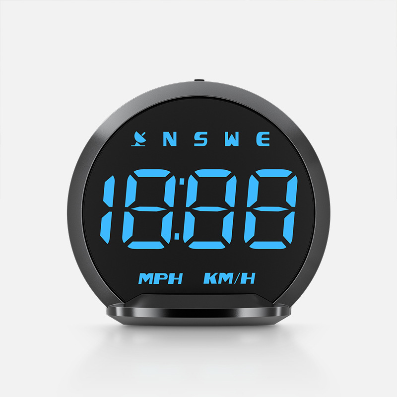 Universal speedometer digital clock HD head up display 42 01